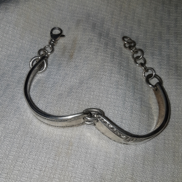 Heavy Silver Spoon Bracelet - Picture 11 of 16